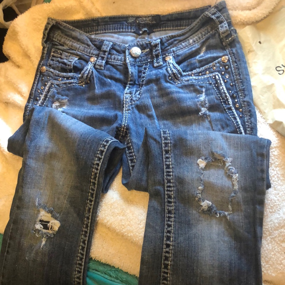 Silver jeans size 26,33